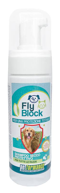 FLYBLOCK SHAMPOO SEC CANI/GAT - Lovesano 