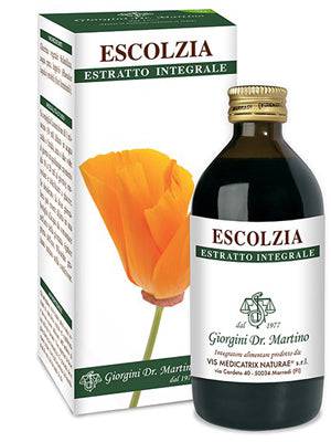 ESCOLZIA ESTR INTEGRALE 200ML - Lovesano 