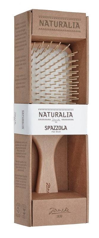 SPAZZOLA RETT LEGNO NATURALIA - Lovesano 