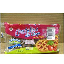 HAPPY FARM Crostata Ciliegia 180g - Lovesano 