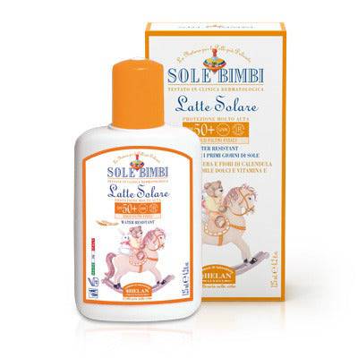 SOLE BIMBI LATTE SOLARE SPF50+ - Lovesano 