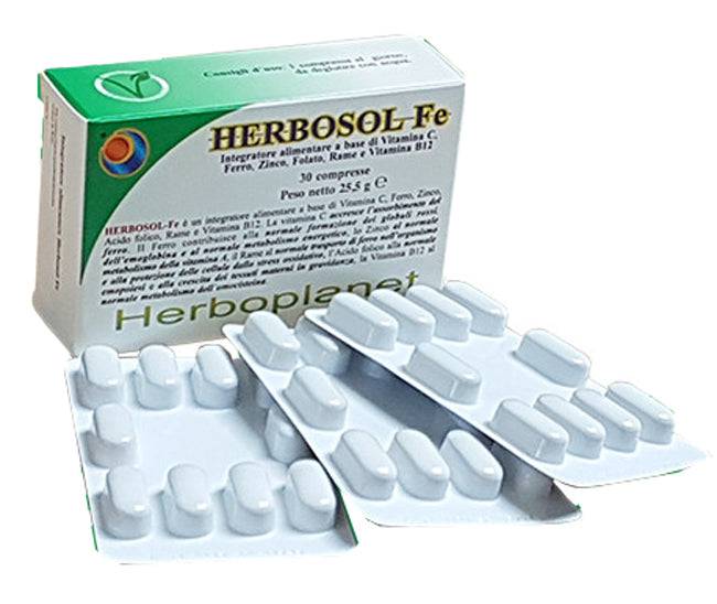 HERBOSOL FE 30CPR - Lovesano 