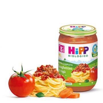 HIPP SPAGHETTINI RAGU' 220G - Lovesano 