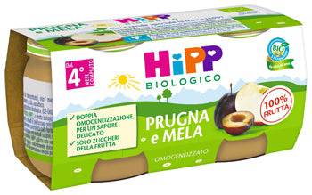 HIPP BIO OMOG PRUGNA/MELA2X80G - Lovesano 