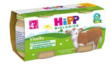 HIPP BIO OMOG VITELLO 2X80G - Lovesano 