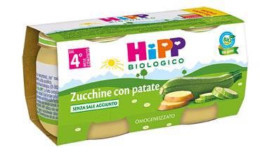 HIPP OMO ZUCCHINE PATATE 2X80G - Lovesano 