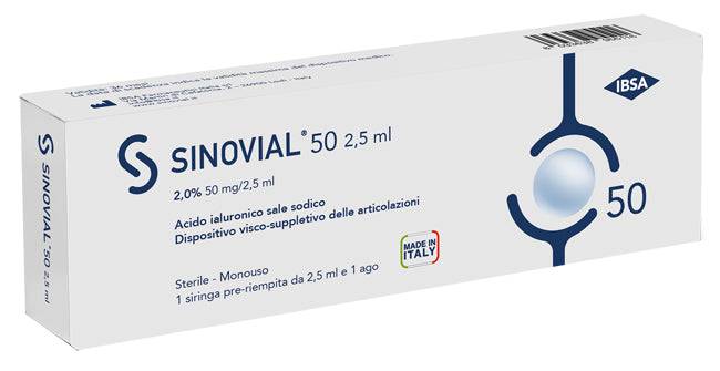 SINOVIAL 50 SIRINGA 2% 2,5ML 1 PEZZO - Lovesano 