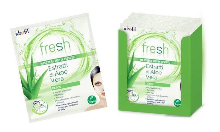 MASCHERA VISO TESSUTO FRESH - Lovesano 