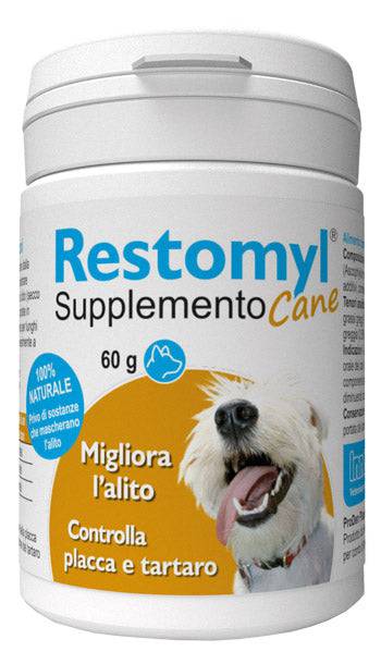 RESTOMYL SUPPLEMENTO CANE 60G - Lovesano 