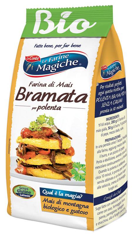 FARINE MAGICHE Bramata Polenta 400g - Lovesano 