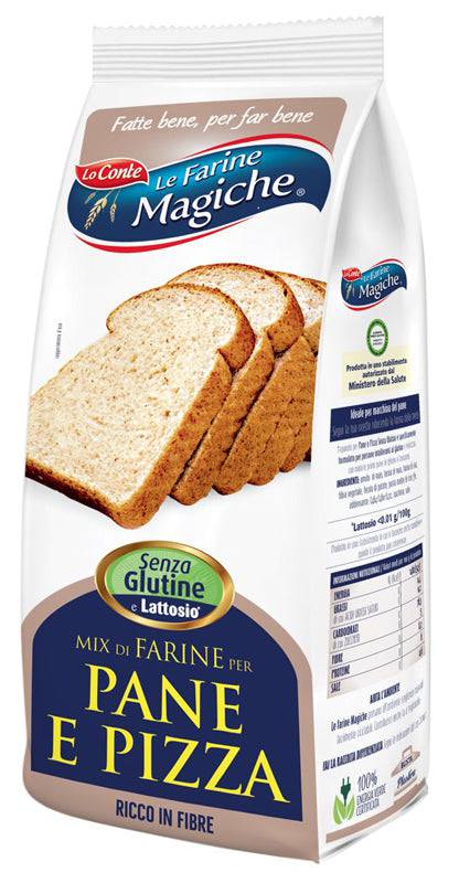 FARINE MAGICHE Mix Pane e Pizza 500g - Lovesano 