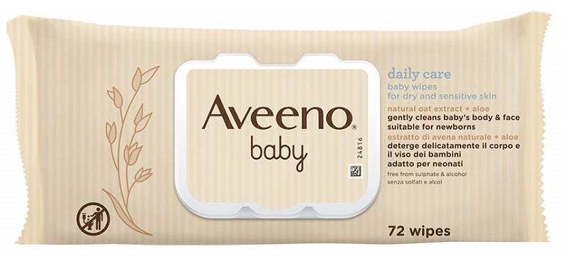 AVEENO BABY SALVIETTINE 72PZ - Lovesano 