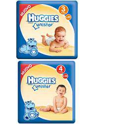 HUGGIES UNISTAR 3 4/9KG 20PZ - Lovesano 