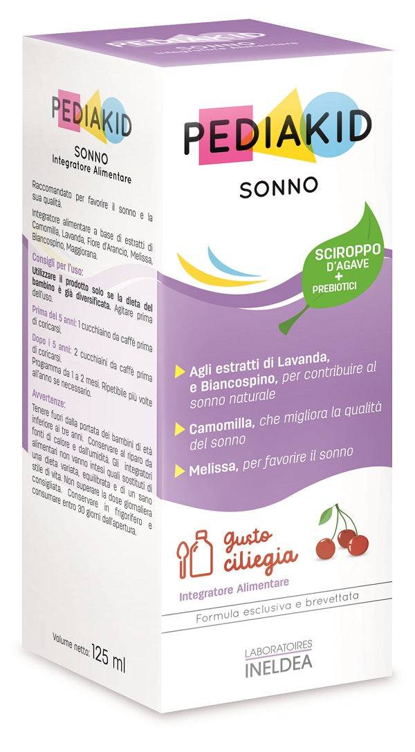 PEDIAKID Sonno Sciroppo 125ml - Lovesano 