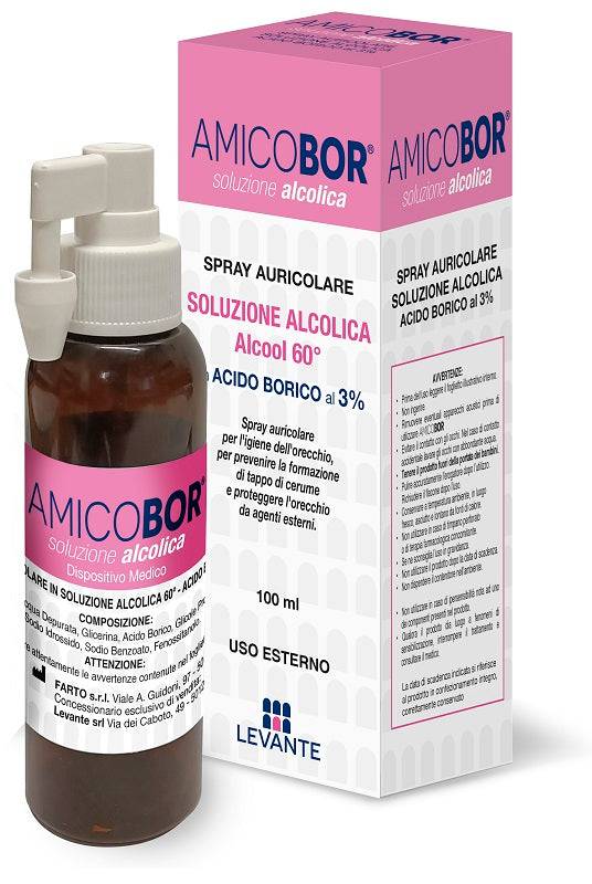 AMICOBOR SOL ALCOLICA 100ML - Lovesano 