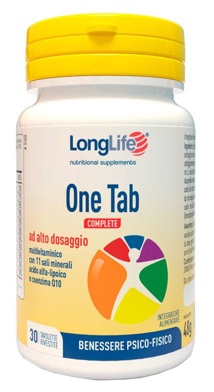 LONGLIFE ONE TAB COMPLETE 30TAV - Lovesano 