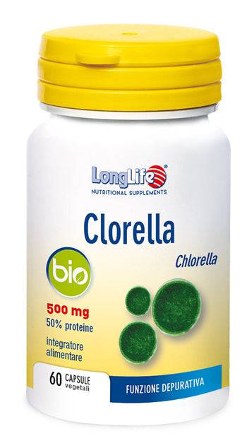 LONGLIFE CLORELLA BIO 60CPS - Lovesano 