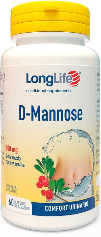 LONGLIFE D-MANNOSE 60CPS - Lovesano 