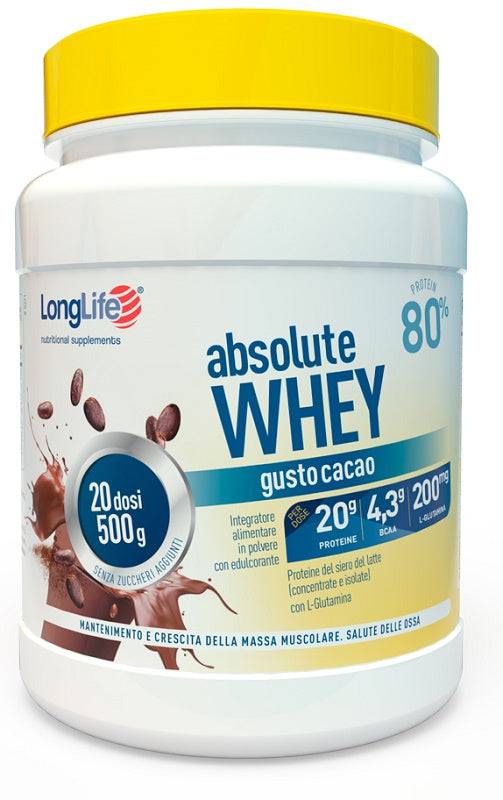 LONGLIFE ABSOLUTE WHEY CACAO - Lovesano 