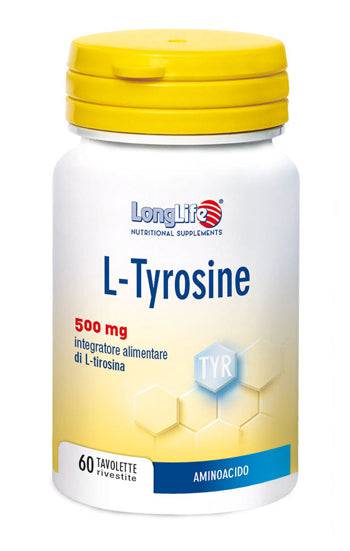 LONGLIFE L-Tyrosine 60 Tav. - Lovesano 
