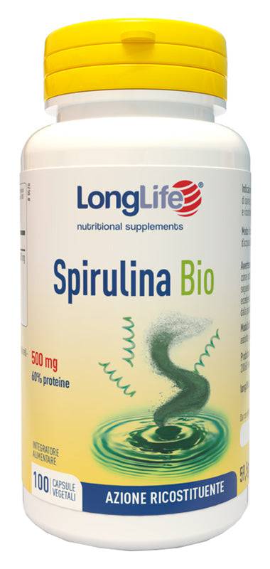 LONGLIFE SPIRULINA BIO 100CPS - Lovesano 