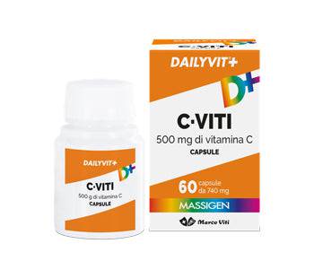 DAILYVIT+ C VITI 500MG 60CPS - Lovesano 