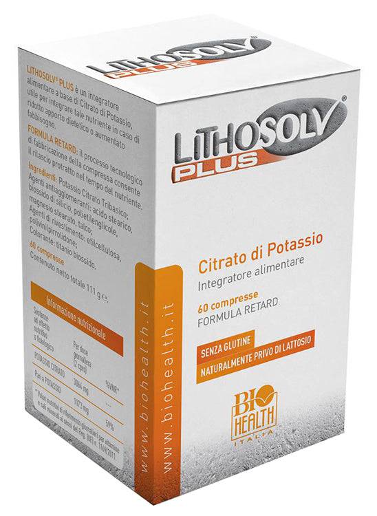 LITHOSOLV PLUS 60CPR - Lovesano 