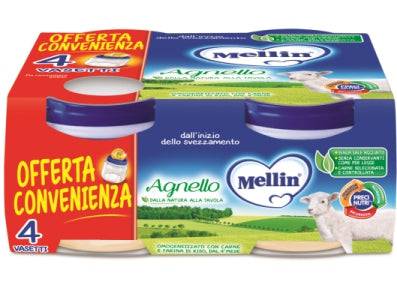 MELLIN-OMO.AGNELLO 4X80G - Lovesano 