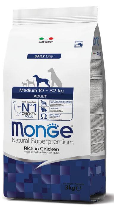 MONGE DOG MED ADULT 3KG - Lovesano 