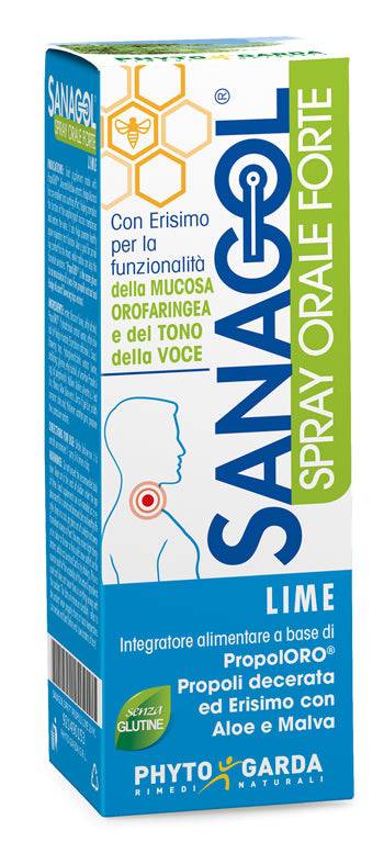 SANAGOL Spray Fte Propoli Lime 20ml - Lovesano 