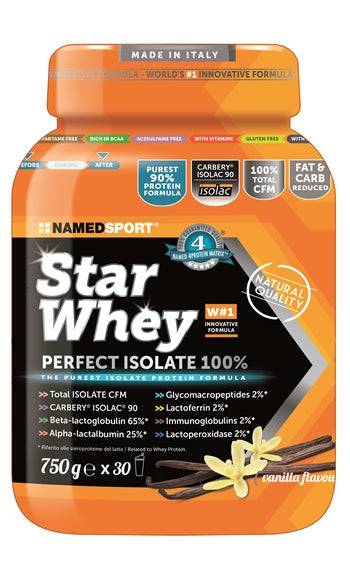 STAR WHEY ISOLATE VANILLA 750G - Lovesano 