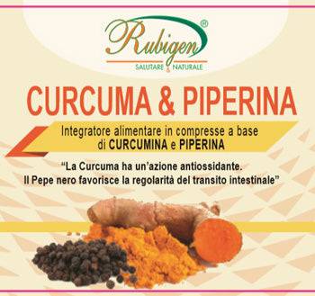 CURCUMA&PIPERINA Rubigen 120Cpr - Lovesano 