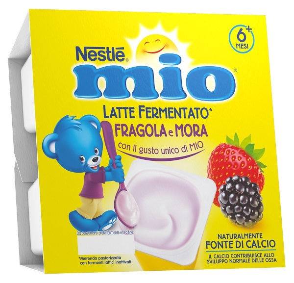 MIO MERENDA LATTE FERM FRAGOLA - Lovesano 