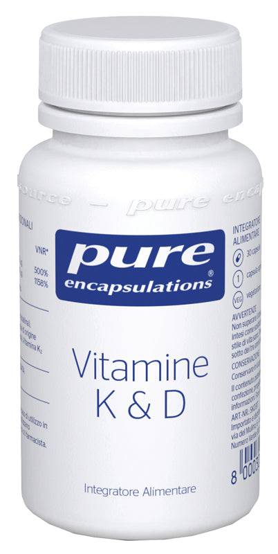 PURE ENCAPSUL VIT K&D 30CPS - Lovesano 