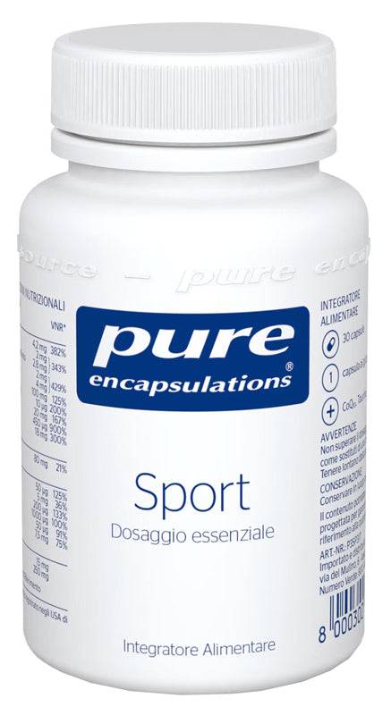 PURE ENCAPSUL SPORT 30CPS - Lovesano 