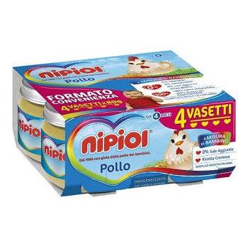 NIPIOL OMOG POLLO 4X80G - Lovesano 