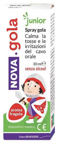 NOVA GOLA SPRAY JUNIOR FRAGOLA - Lovesano 