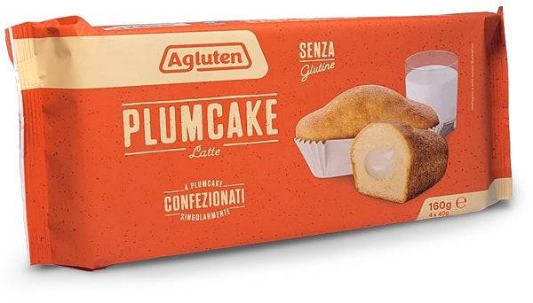 AGLUTEN PlumCake Latte 4x40g - Lovesano 