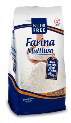 NUTRIFREE FARINA MULTIUSO 1KG - Lovesano 