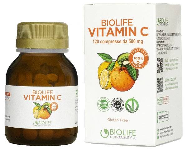 BIOLIFE VITAMIN C 120CPR - Lovesano 