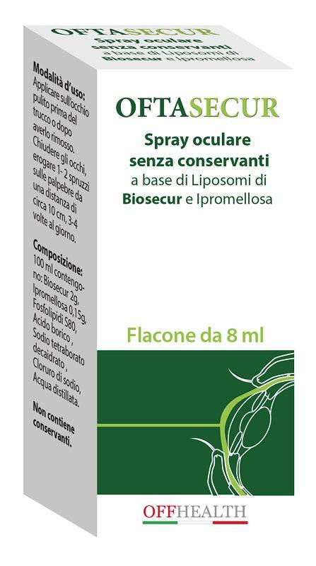 OFTASECUR SPRAY OCULARE 8ML - Lovesano 