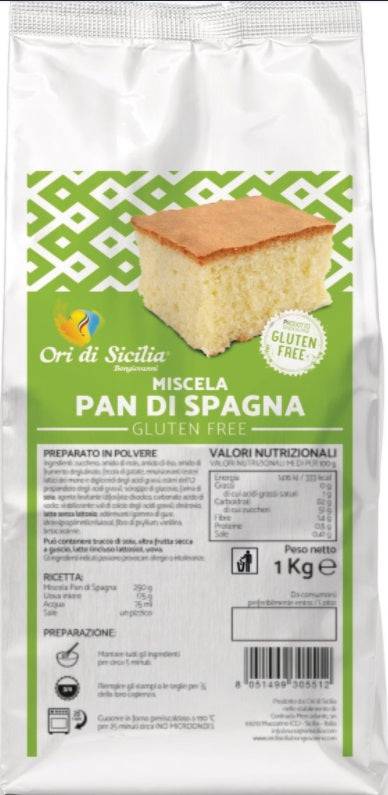ORI DI SICILIA Mix Pan di Spagna 1Kg - Lovesano 