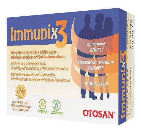 IMMUNIX3 OTOSAN 40CPR MAST - Lovesano 