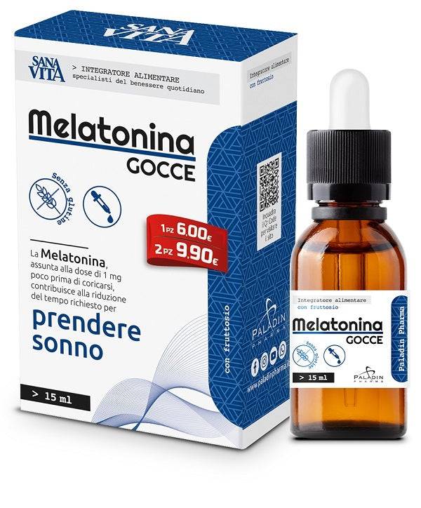 SANAVITA MELATONINA GOCCE 15ML - Lovesano 