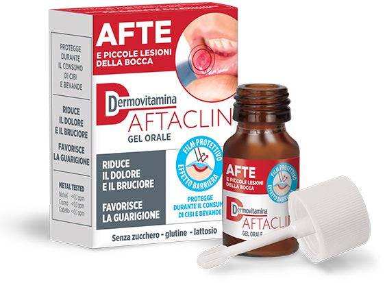 DERMOVITAMINA AFTACLIN GEL - Lovesano 