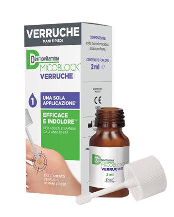 DERMOVITAMINA VERRUCHE 2ML - Lovesano 