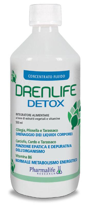 DREN LIFE DETOX 500ML N/F PHAR - Lovesano 