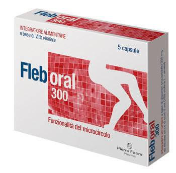 FLEBORAL 5 CPS  300MG - Lovesano 