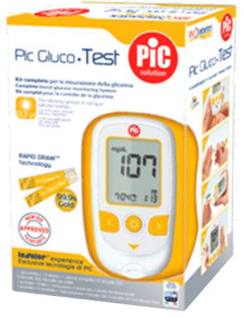 PIC KIT GLUCOMETRO GLUCOTEST - Lovesano 