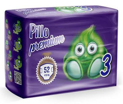 PILLO Prem.3 Midi 4/9Kg 52pz - Lovesano 
